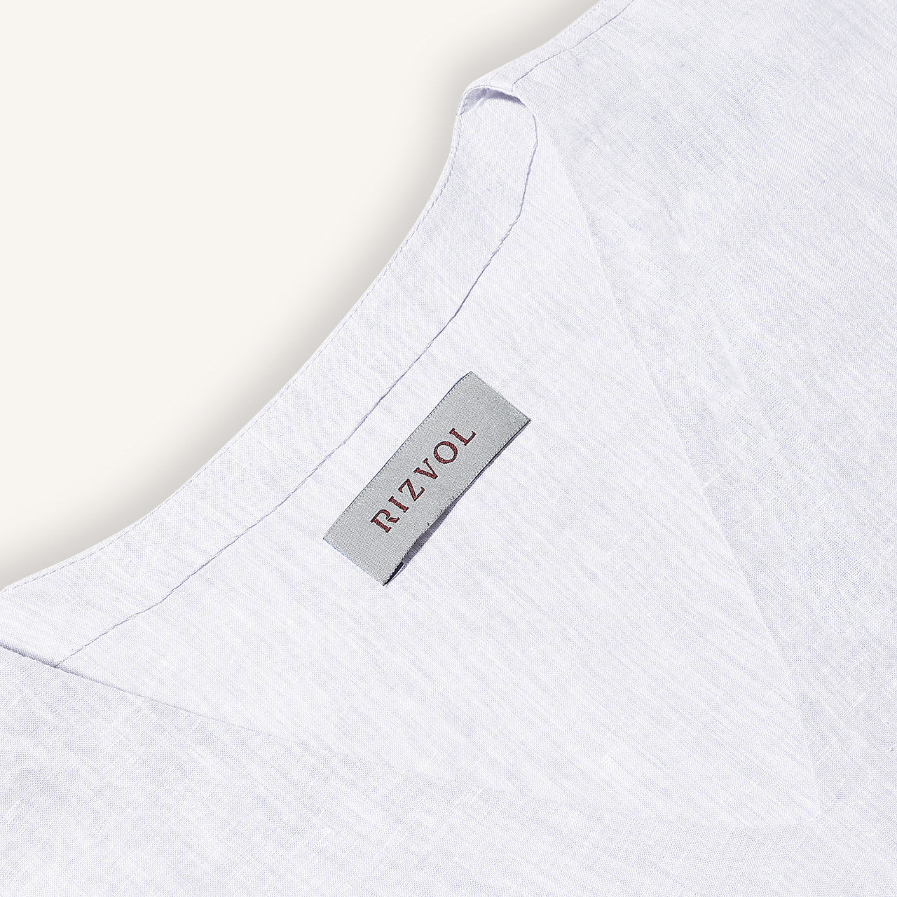 Woman's Milkstone Linen T-Shirt 34