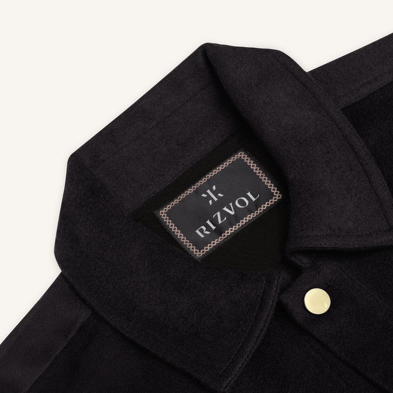 Symphonia Cashmere Jacket in Sienna Brown