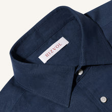Imperial Blue Linen Shirt