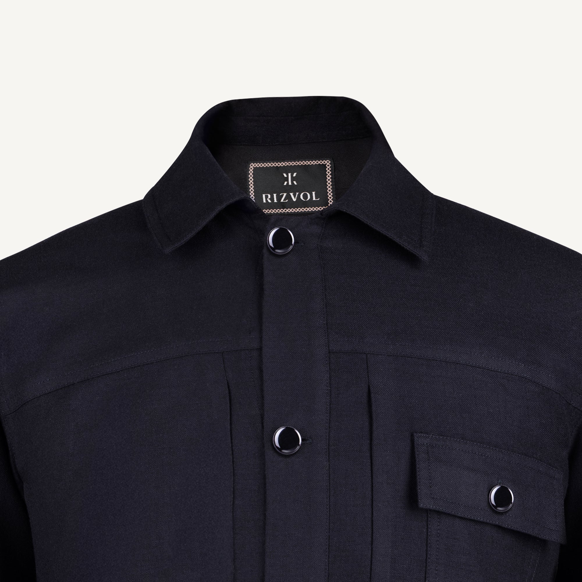 Symphonia Wool-Cashmere Jacket in Cloister Blue