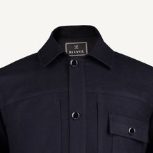 Symphonia Wool-Cashmere Jacket in Cloister Blue