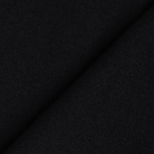 Obsidian Black Wool–Cashmere Shirt
