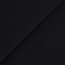 Plissé Cotton Club Shirt in Onyx Black