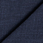 Aria Wool-Silk-Linen Jacket in Navy Mélange