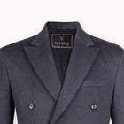 Concerto Cashmere Blazer in Stone Grey
