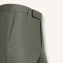 Oliva Scura Italian Linen Trousers