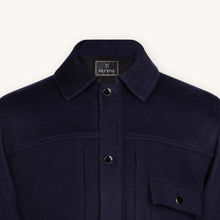 Symphonia Wool-Cashmere Jacket in Cloister Blue