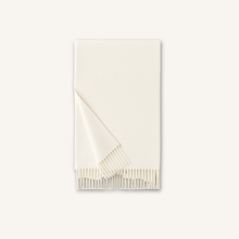 Soffio Cashmere Scarf in Soft Ivory