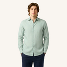 Fern Green Linen Shirt