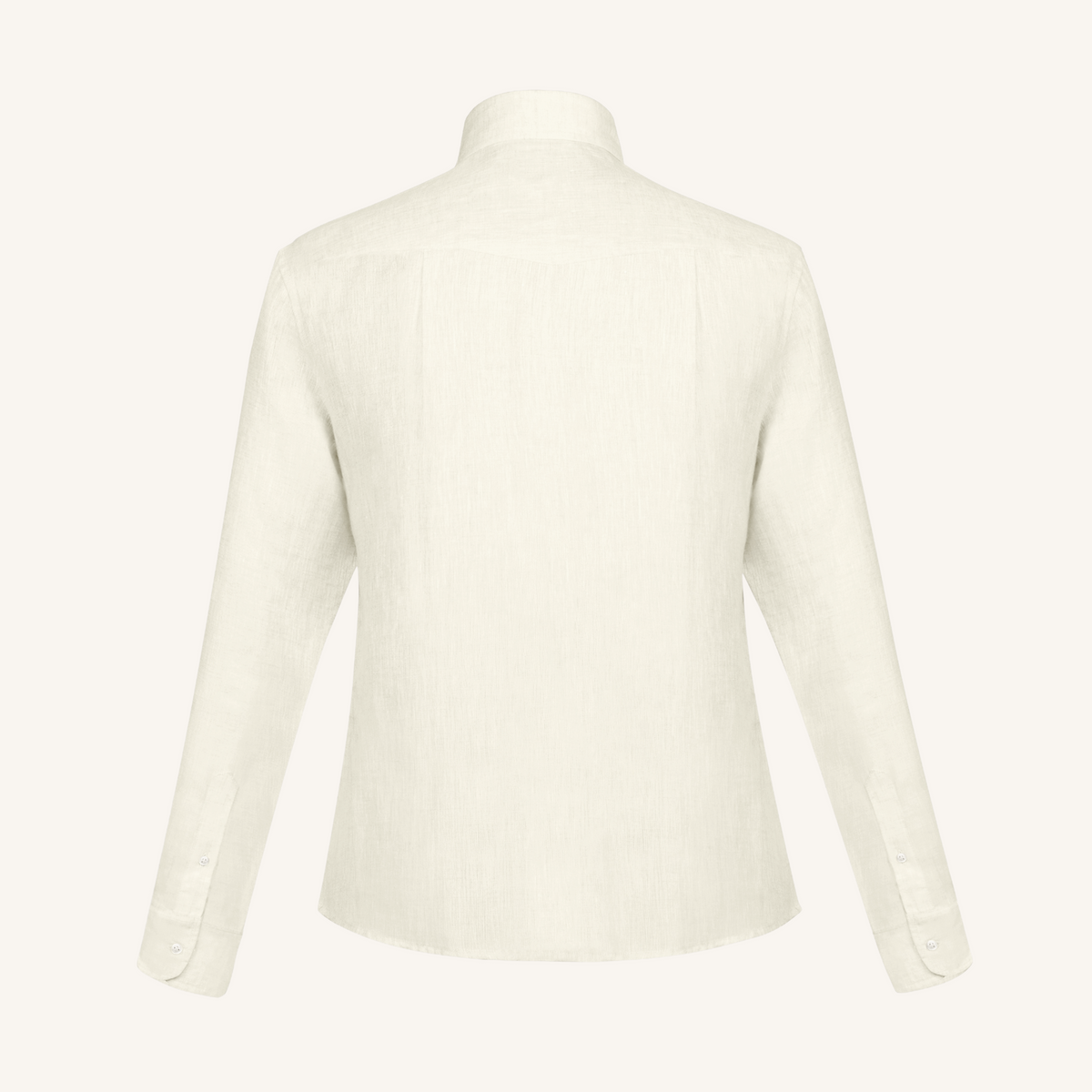 Faint Beige Loro Piana Linen Shirt