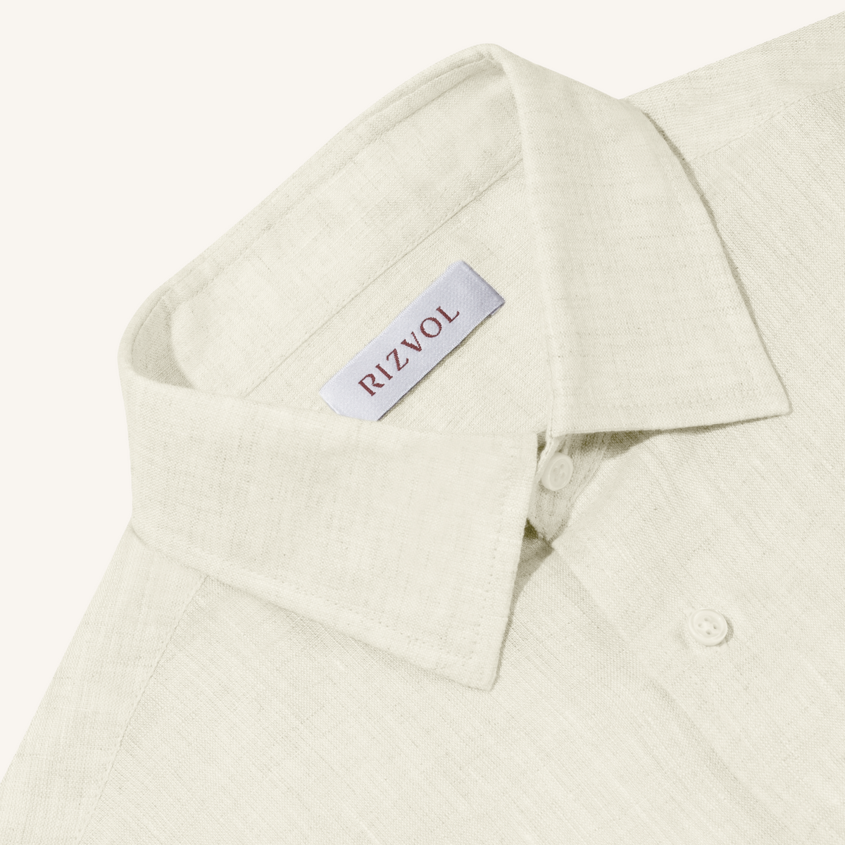 Faint Beige Loro Piana Linen Shirt