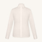Rizvol Alba Beige Cotton Silk Shirt, front view