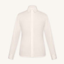 Rizvol Alba Beige Cotton Silk Shirt, front view