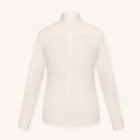Rizvol Alba Beige Cotton Silk Shirt, back view