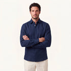 Alba Linen Shirt in Imperial Blue