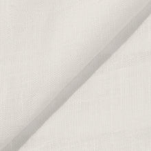 Rizvol Alba Ivory Ash Beige linen shirt, fabric details