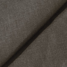 Rizvol Ashfall Olive Green linen polo shirt, fabric details