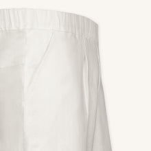 Rizvol Ivory Ash beige women's linen pants , close-up 