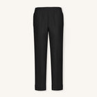 Rizvol Elba Obsidian Black linen pants, front view