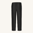 Rizvol Elba Obsidian Black linen pants, back view