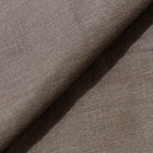 Rizvol women's light brown linen pants fabric details