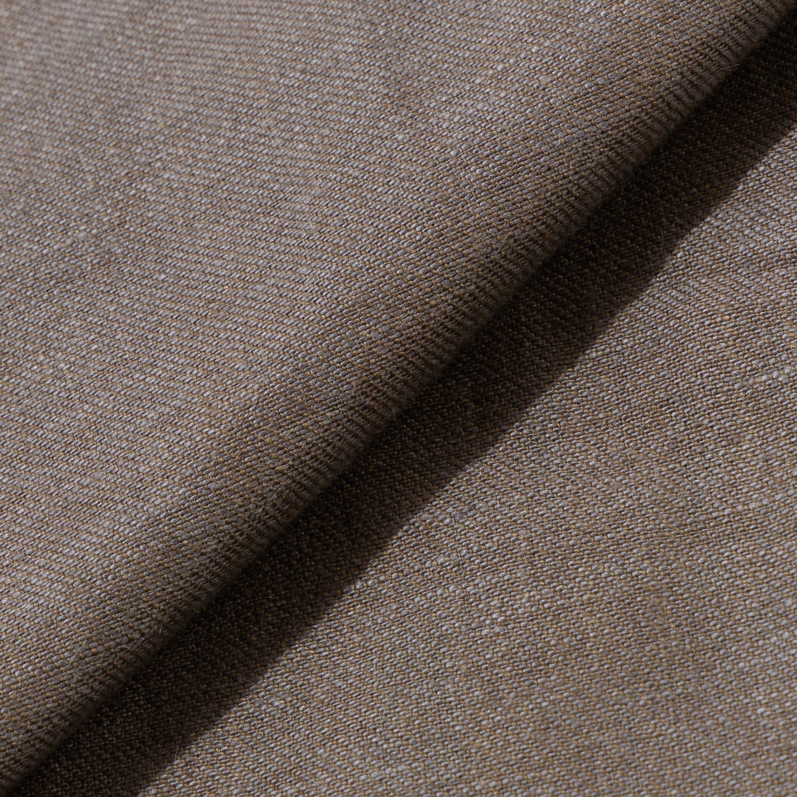 Rizvol women's light brown linen pants fabric details