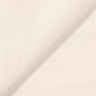Rizvol Ivory Ash Beige linen polo shirt, fabric details