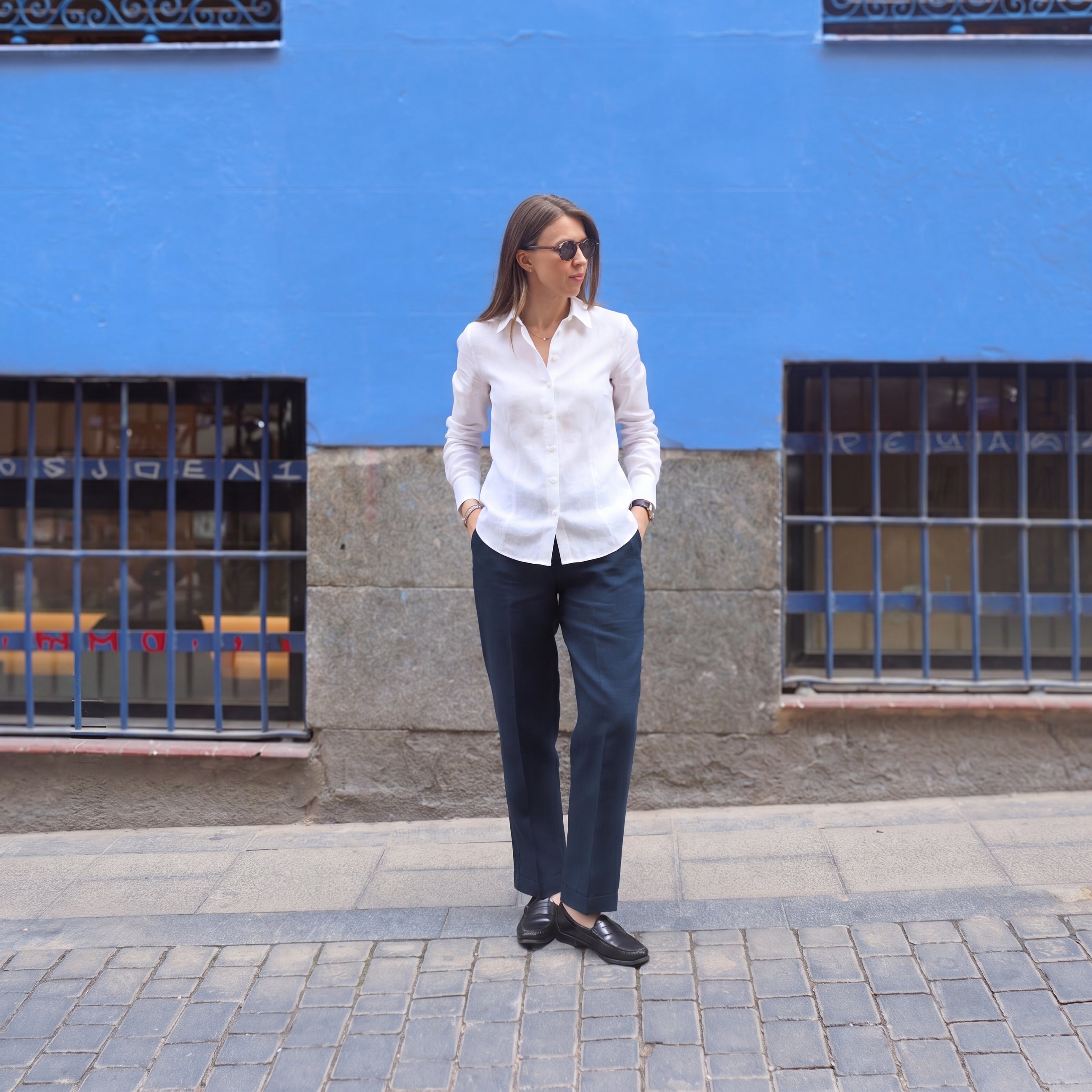 Women's Milkstone Linen Shirt