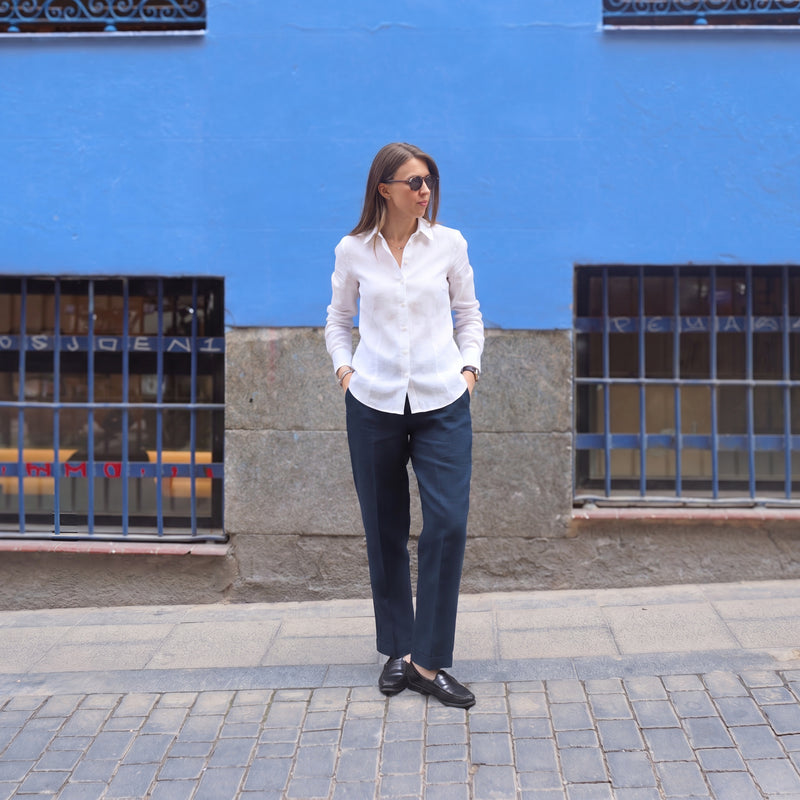 Women's Milkstone Linen Shirt