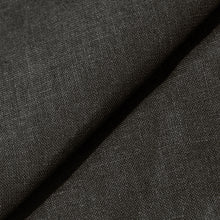 Rizvol Olive Mist linen polo shirt, fabric details