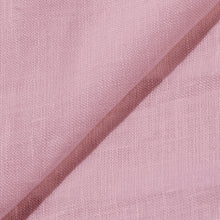 Rizvol Pink Dust linen polo shirt, fabric details