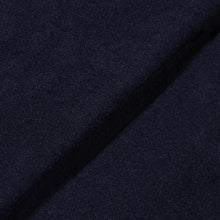 Rizvol raga blue wool cashmere leisure pants fabric details