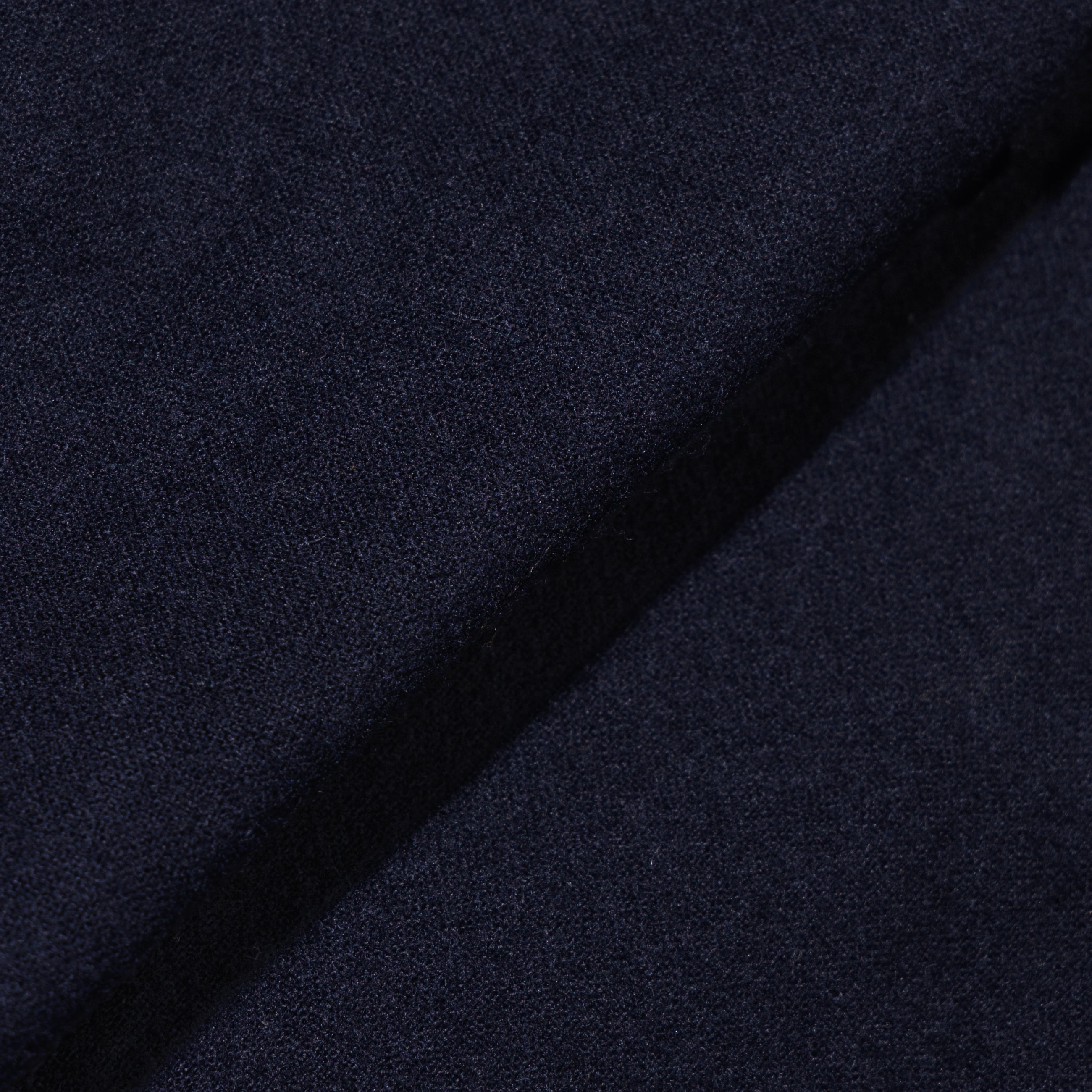 Rizvol raga blue wool cashmere leisure pants fabric details