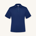 Rizvol Alba Riva Blue Cotton Silk Shirt, front view