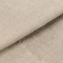 Rizvol salt beige linen trousers fabric details