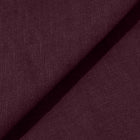 Rizvol merlot linen women's top, fabric details