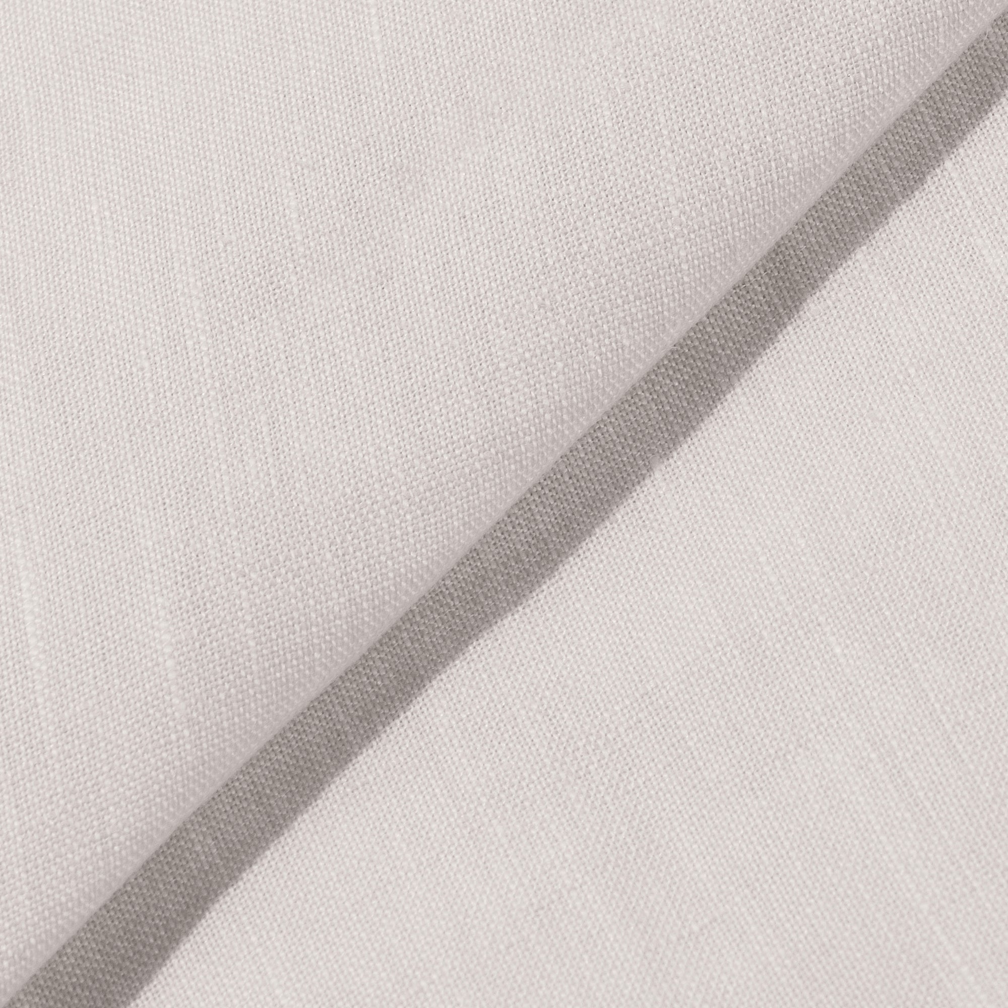 Rizvol Sera Ivory Ash beige linen top, fabric details
