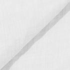Rizvol Milkstone white women's linen shirt, fabric detail