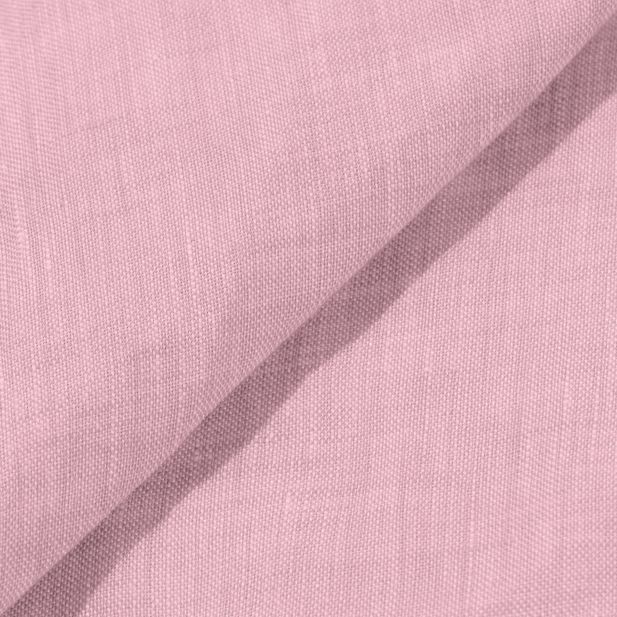 Rizvol Pink Dust women's linen shirt, fabric detail 